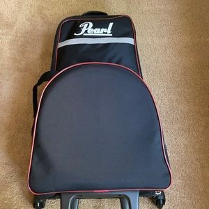 Pearl snare drum with bell set